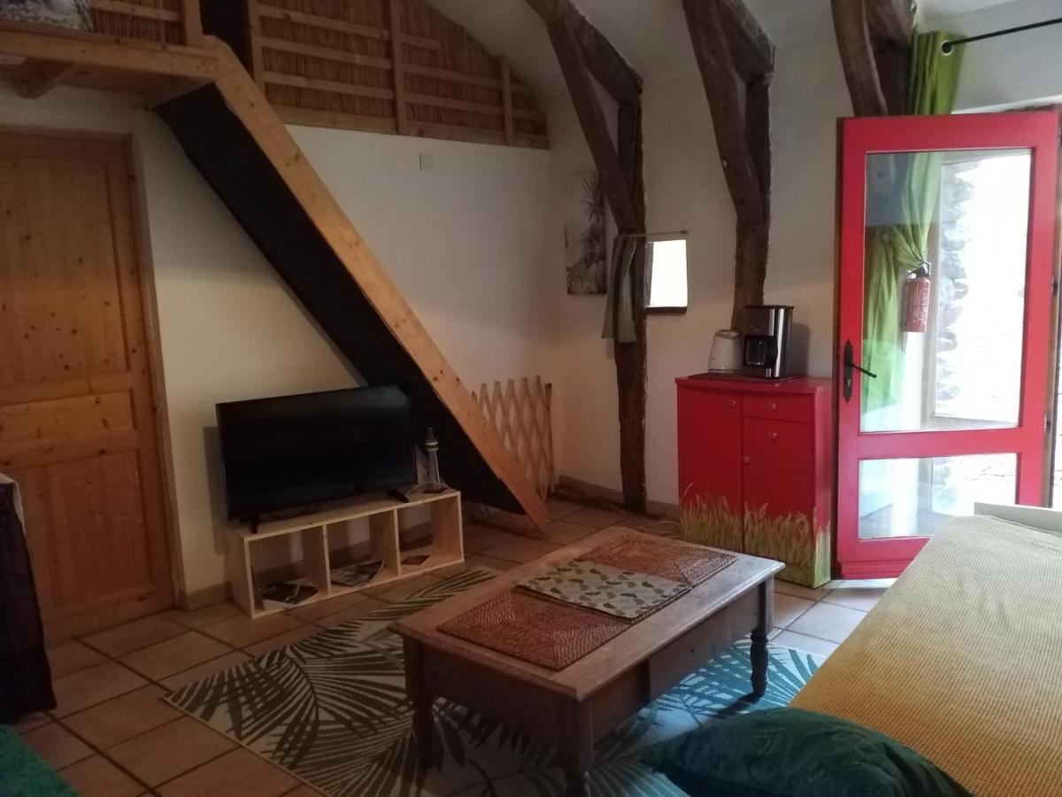 La Fleur Du Mas Villa Sablieres Bagian luar foto